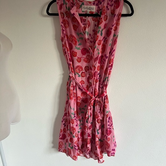 Saloni Tilly Dress in Ammonite Rose, size 0 - Picture 2 of 6